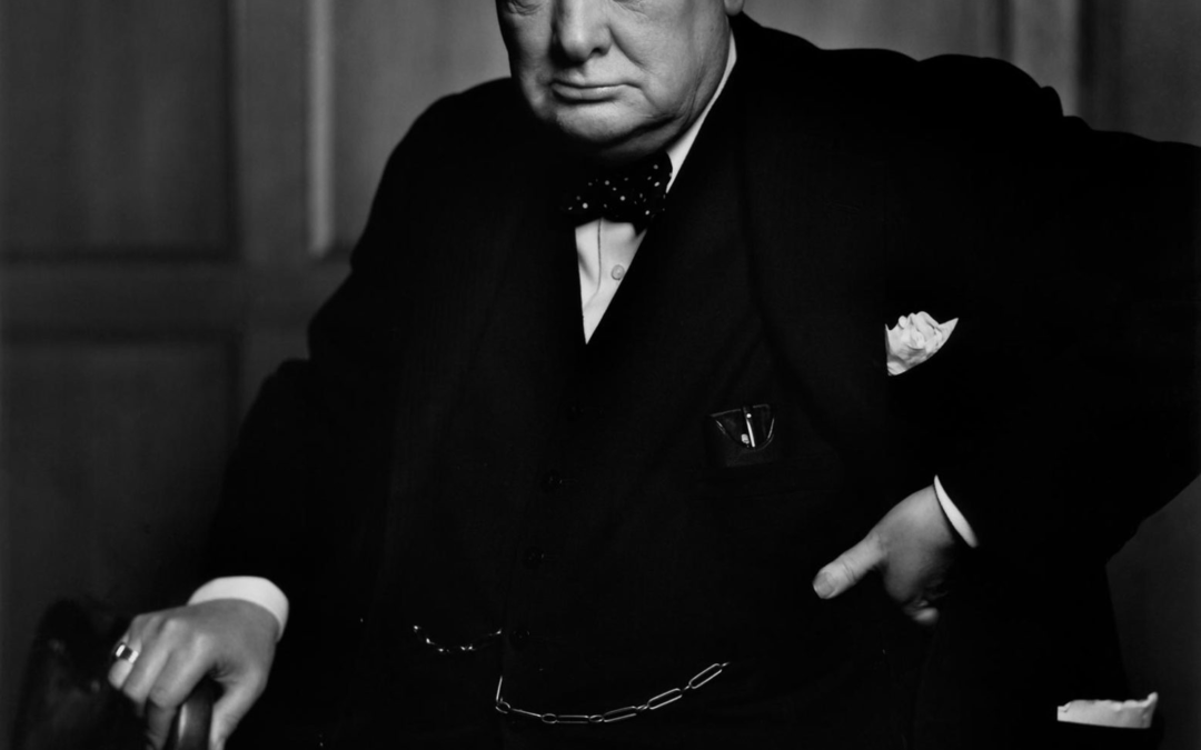“Retrato de Winston Churchill” (1941) – Yousuf Karsh.