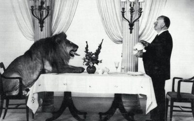Alfred Hitchcock y el León “Leo”